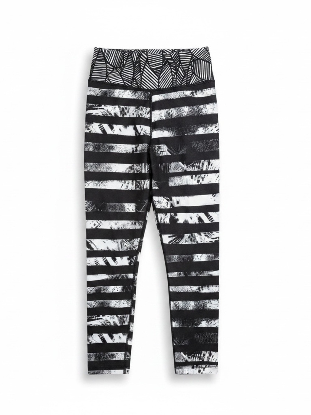 lululemon athletica Black & White Striped Joggers
